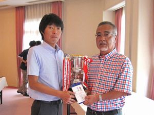 優勝　山本副会長